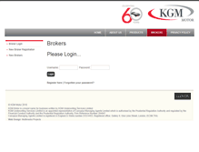 Tablet Screenshot of broker.kgminsurance.co.uk